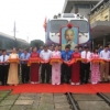 Đoàn TNĐS Việt Nam: Lễ khai trương Đoàn tàu tuyên truyền  Đại hội Đảng bộ ĐSVN