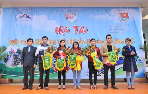 Hội thi tuyên truyền măng non Thiếu nhi bảo vệ ĐS năm 2013  tại tỉnh Quảng Bình thành công tốt đẹp!