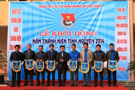 Đoàn TN Đường sắt Việt Nam tổ chức khởi động Năm Thanh niên tình nguyện 2014