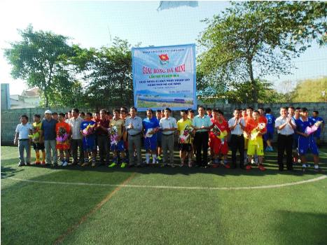 Đoàn TN Công ty VTHK ĐS Sài Gòn tổ chức Giải Bóng đá mini Đoàn TNĐS phía Nam, lần thứ VII - năm 2014 chào mừng sinh nhật Đoàn
