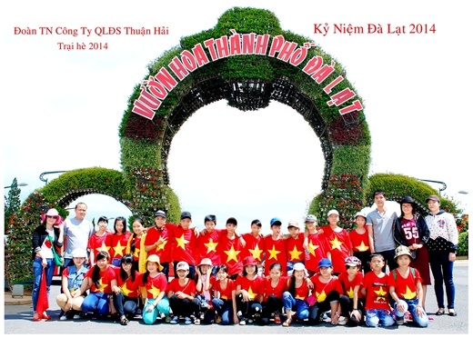 Đoàn TN Công ty TNHH MTV QLĐS Thuận Hải tổng kết sinh hoạt hè năm 2014