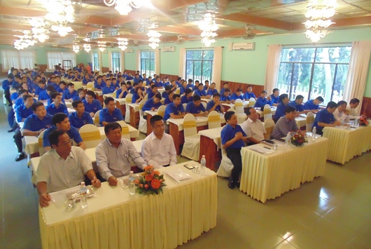 Khai mạc Hội nghị tập huấn cán bộ Đoàn Tổng công ty ĐSVN năm 2014