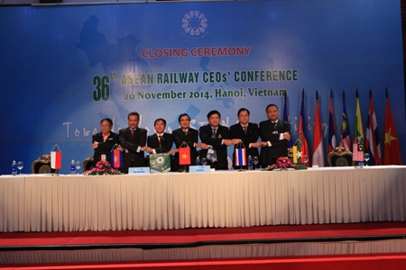 Hội nghị Tổng giám đốc ĐS ASEAN lần thứ 36: Hợp tác chặt chẽ vì sự phát triển ĐS khu vực